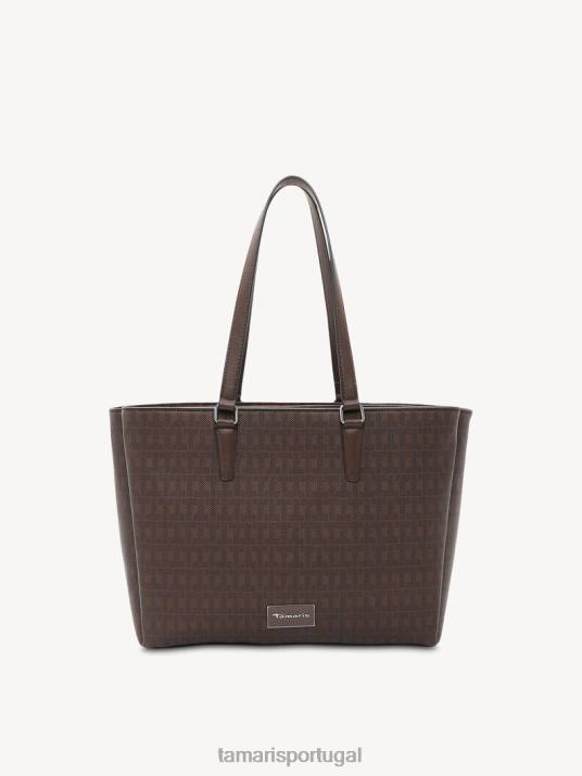 Tamaris mulheres bolsa de negócios - marrom D06N2938