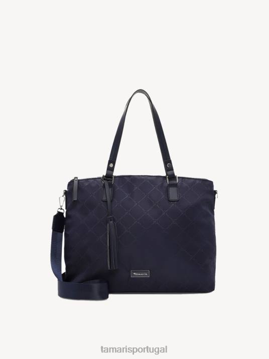 Tamaris mulheres sacola de compras - azul D06N3265