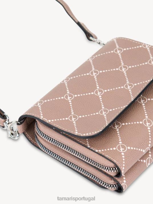 Tamaris mulheres bolsa - bege/taupe escuro D06N2702