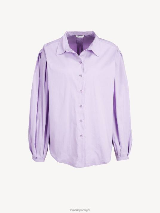 Tamaris mulheres blusa - roxo/lavanda D06N2533