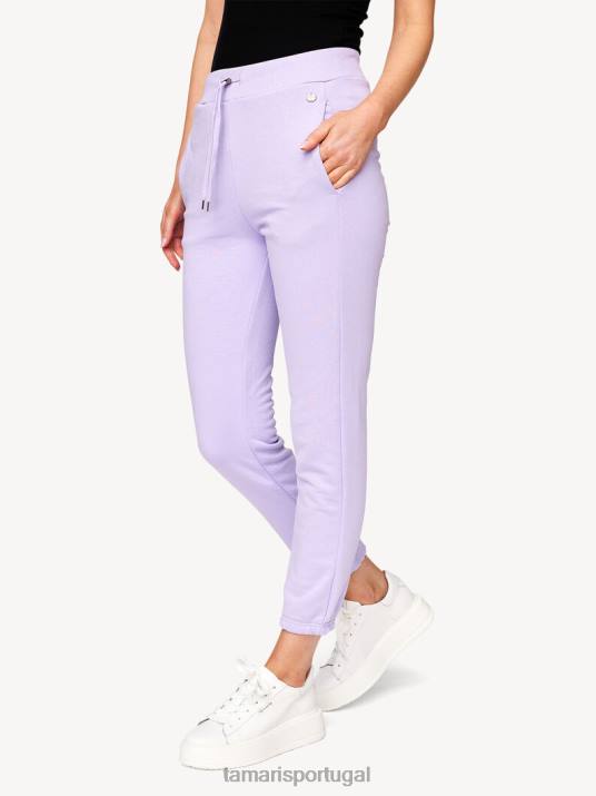 Tamaris mulheres calças de jogging - roxo/lavanda D06N2454