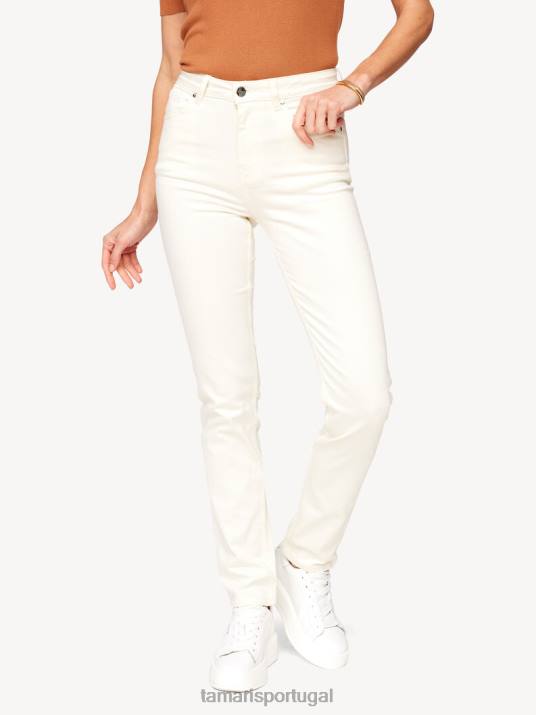 Tamaris mulheres jeans - bege/papiro D06N2515