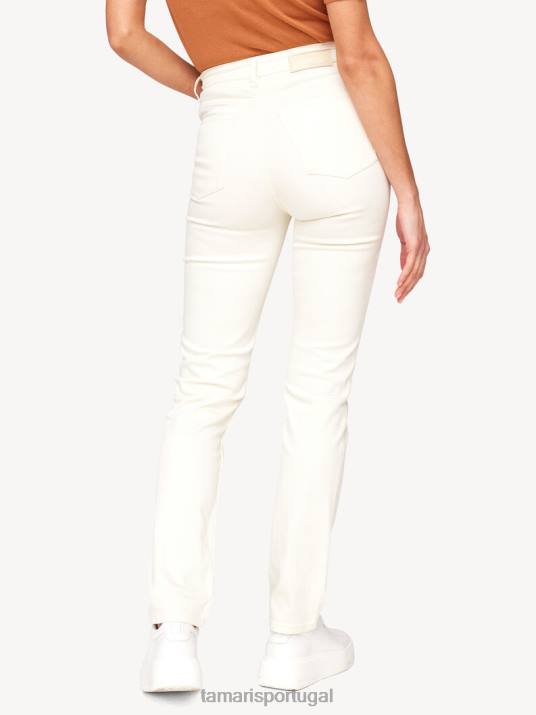 Tamaris mulheres jeans - bege/papiro D06N2515