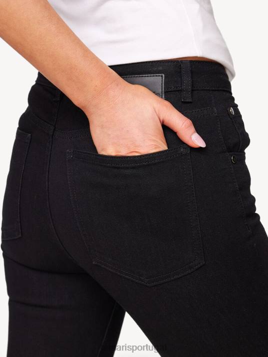 Tamaris mulheres jeans - jeans preto/preto D06N2526