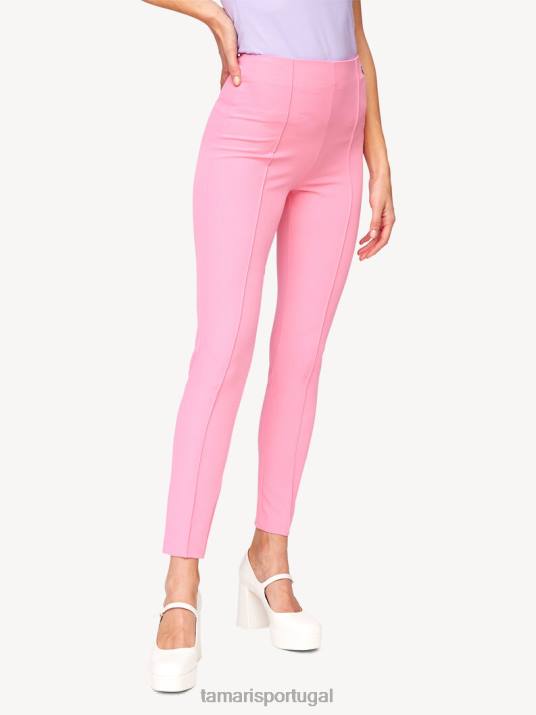 Tamaris mulheres leggings - rosa/rosa cravo D06N2485