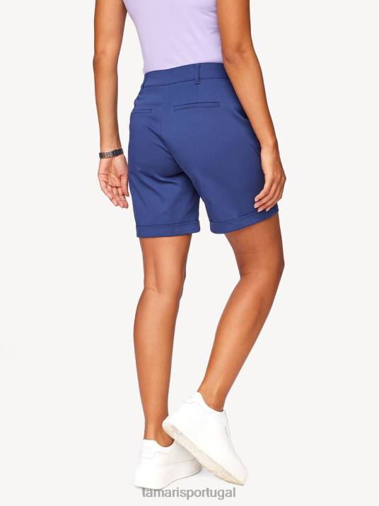 Tamaris mulheres shorts - azul/azul medieval D06N2433