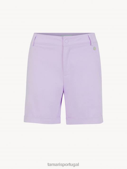 Tamaris mulheres shorts - roxo/lavanda D06N2365