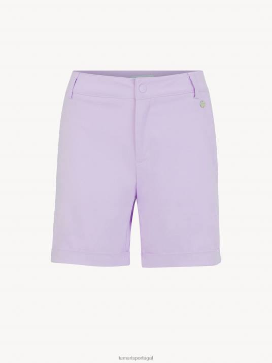 Tamaris mulheres shorts - roxo/lavanda D06N2365