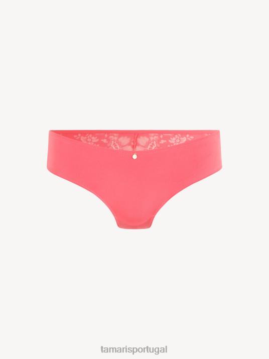 Tamaris mulheres cuecas - coral rosa/sol beijado D06N2359