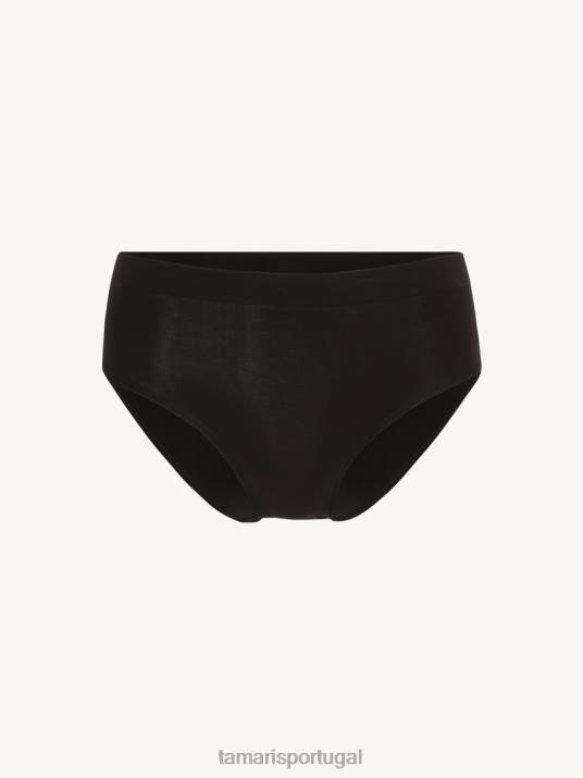 Tamaris mulheres cuecas - preto/preto azeviche D06N2376