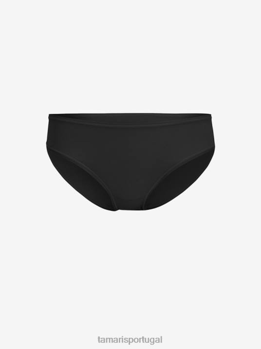 Tamaris mulheres cuecas - preto/preto azeviche D06N2502