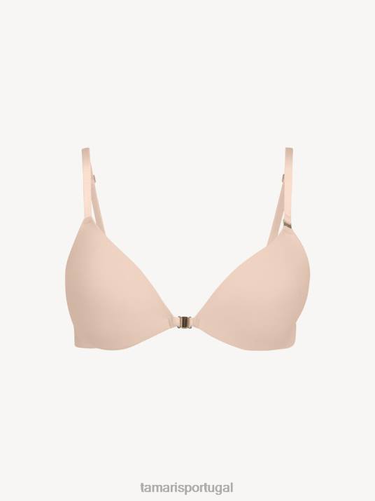 Tamaris mulheres sutiã push-up - bege/creme bronzeado D06N2570