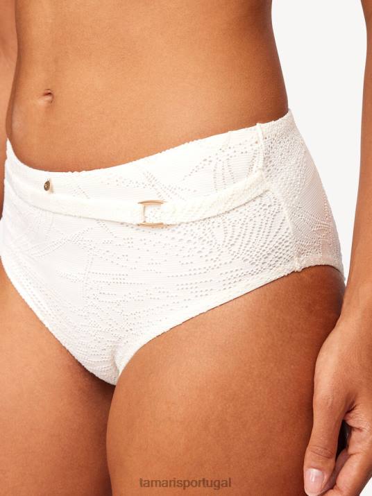 Tamaris mulheres cuecas de biquíni - branco/leite de coco D06N2546