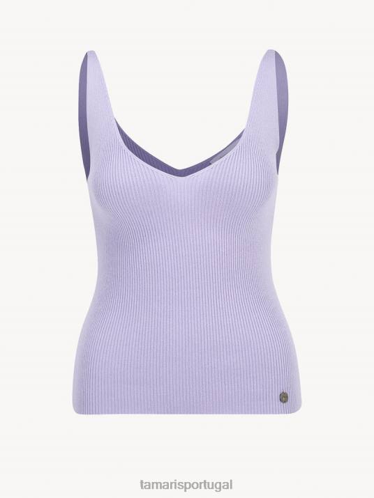 Tamaris mulheres top - roxo/lavanda D06N2530