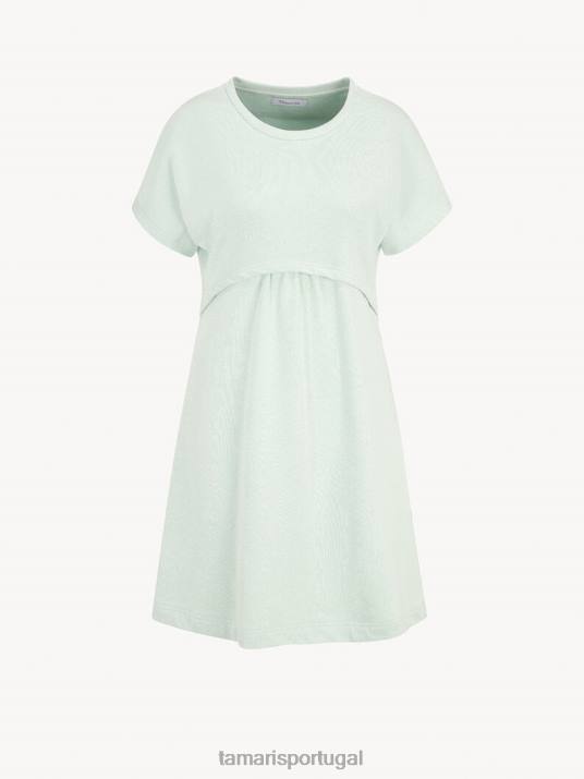 Tamaris mulheres vestido - verde/verde gossamer D06N2421