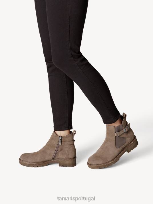 Tamaris mulheres bota chelsea - marrom/taupe D06N1888