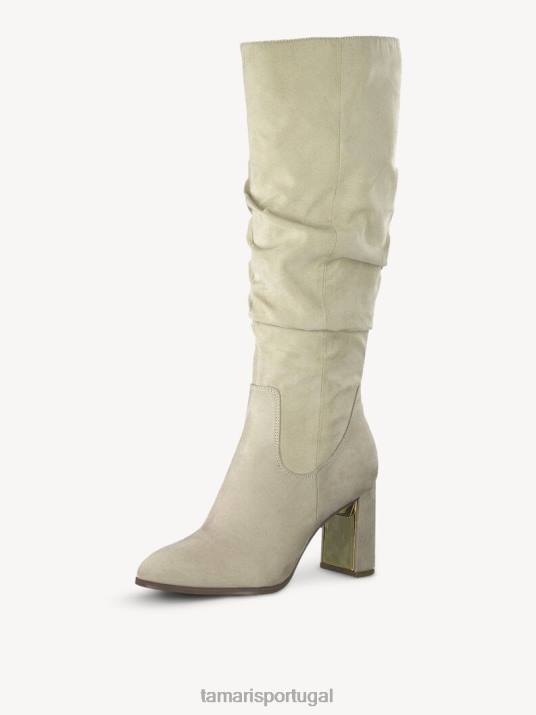 Tamaris mulheres botas - bege/marfim D06N2105