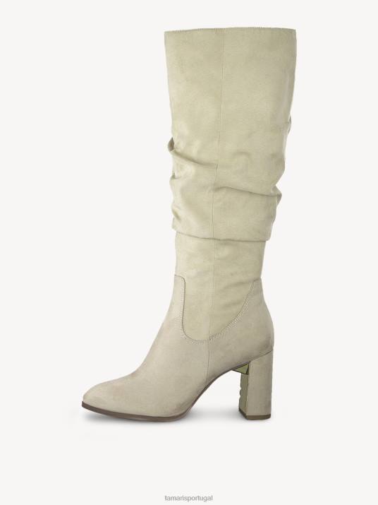 Tamaris mulheres botas - bege/marfim D06N2105