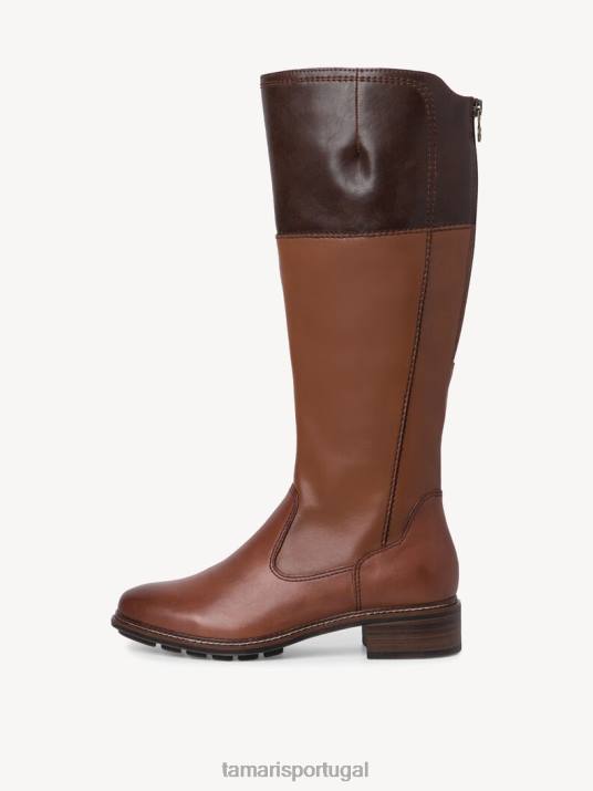 Tamaris mulheres botas - marrom/conhaque D06N1238