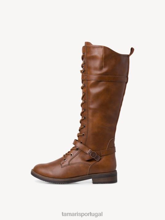 Tamaris mulheres botas - marrom/conhaque D06N1798