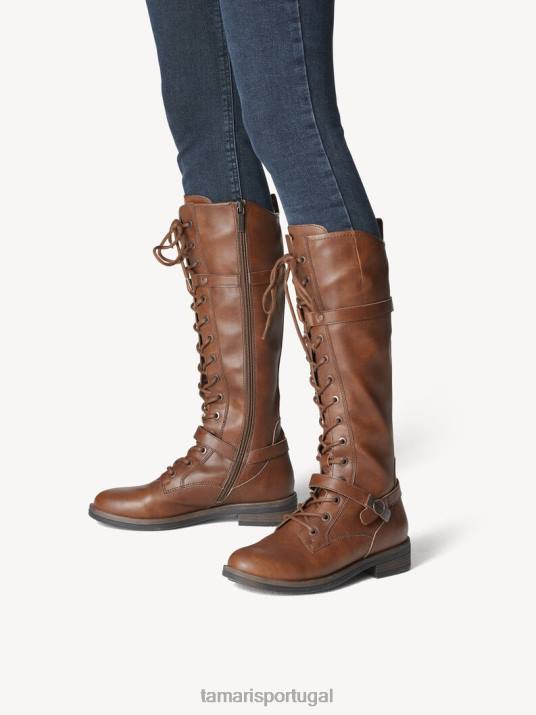 Tamaris mulheres botas - marrom/conhaque D06N1798