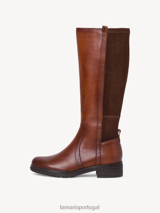 Tamaris mulheres botas - marrom/conhaque D06N1811