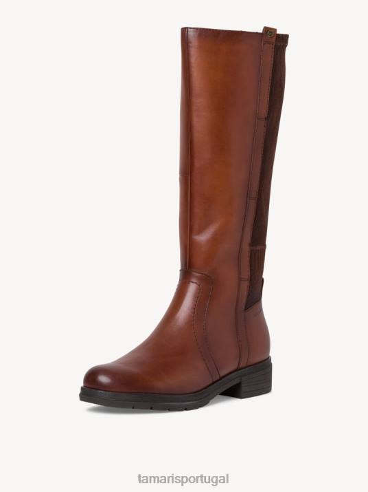 Tamaris mulheres botas - marrom/conhaque D06N1811