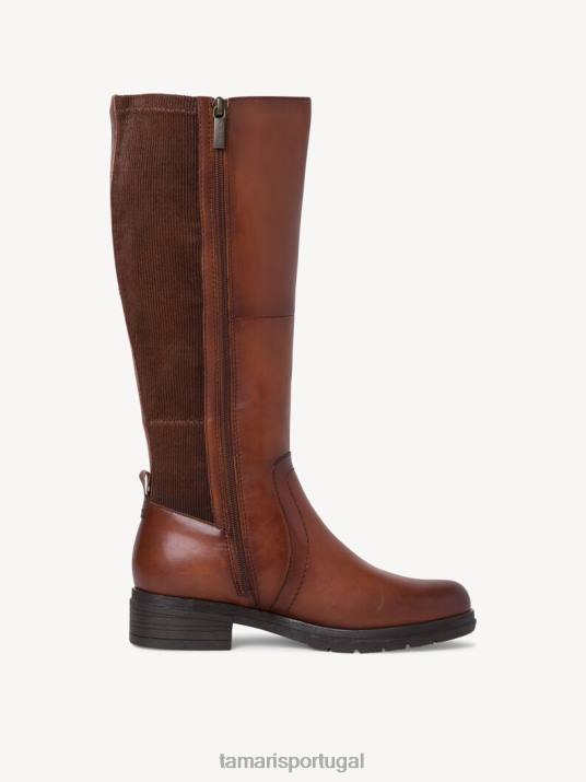 Tamaris mulheres botas - marrom/conhaque D06N1811