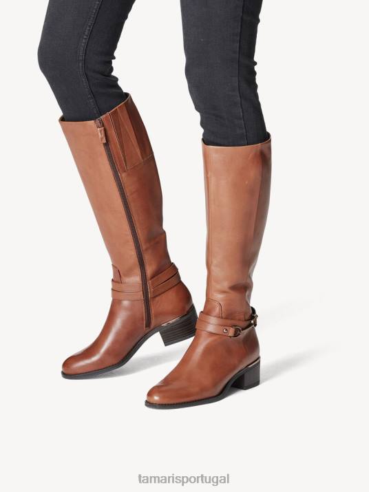 Tamaris mulheres botas - marrom/conhaque D06N2140