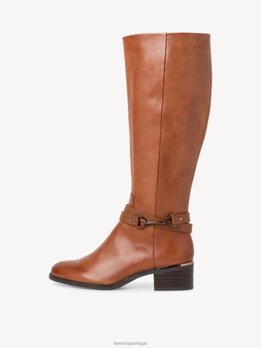 Tamaris mulheres botas - marrom/conhaque D06N2140