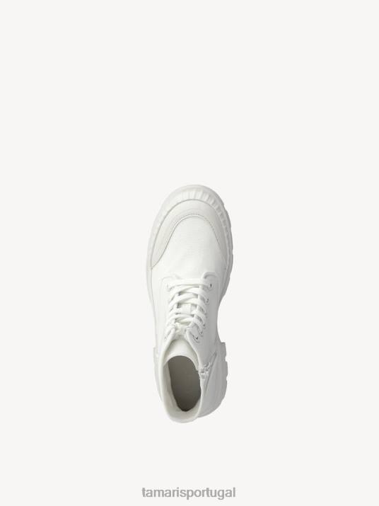 Tamaris mulheres botinha - branco/offwhite D06N1753