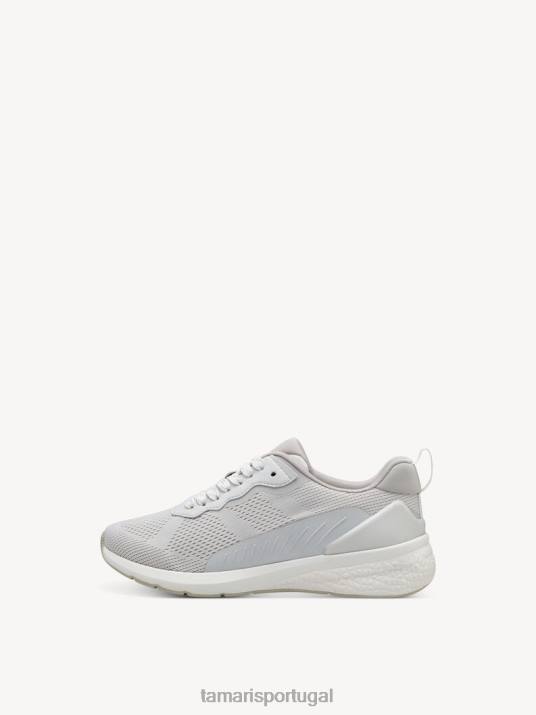 Tamaris mulheres sapatilha - branco/offwhite uni D06N978